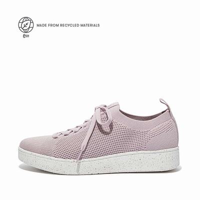 Buty Sportowe Fitflop RALLY E01 Multi-Knit Damskie Różowe | Polska-08569