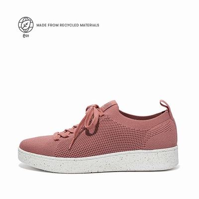 Buty Sportowe Fitflop RALLY E01 Multi-Knit Damskie Różowe | Polska-83975