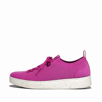 Buty Sportowe Fitflop RALLY E01 Multi-Knit Damskie Fioletowe | Polska-97054