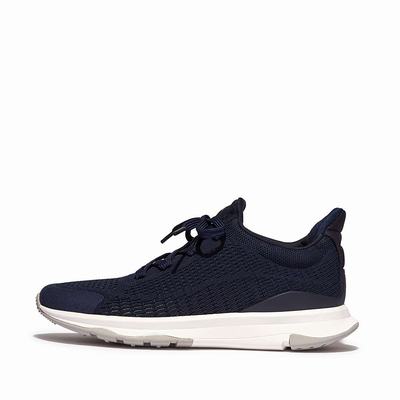 Buty Sportowe Fitflop VITAMIN FFX Knit Sports Damskie Granatowe | Polska-24379