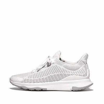 Buty Sportowe Fitflop VITAMIN FFX Knit Sports Damskie Białe | Polska-43609