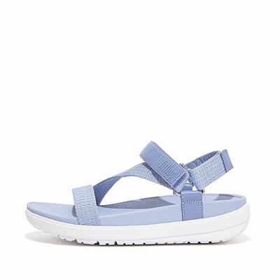 Sandały Fitflop LOOSH Webbing Z-Strap Damskie Lawenda | Polska-97364