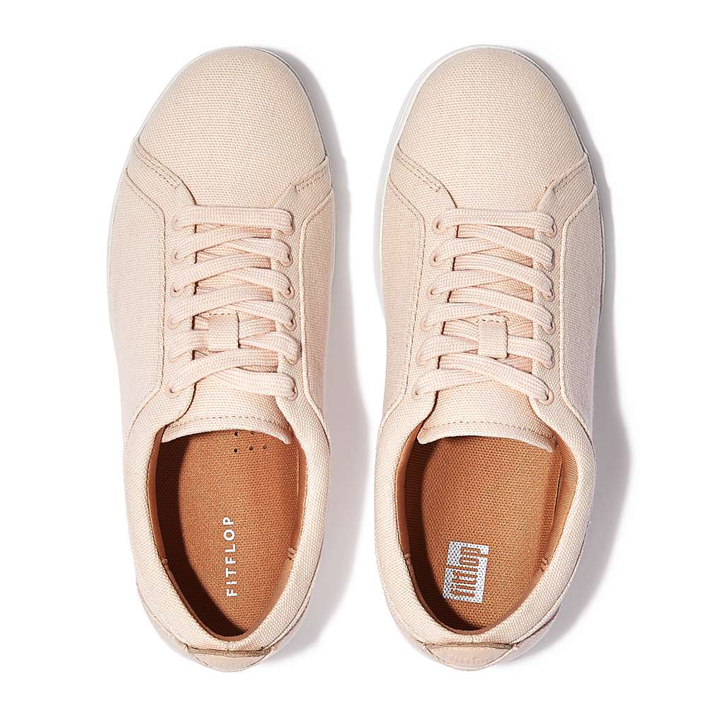 Buty Sportowe Fitflop RALLY Canvas Damskie Różowe | Polska-05127