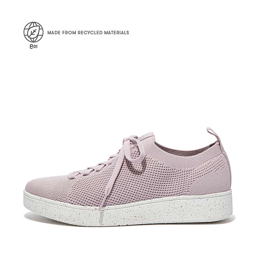 Buty Sportowe Fitflop RALLY E01 Multi-Knit Damskie Różowe | Polska-08569