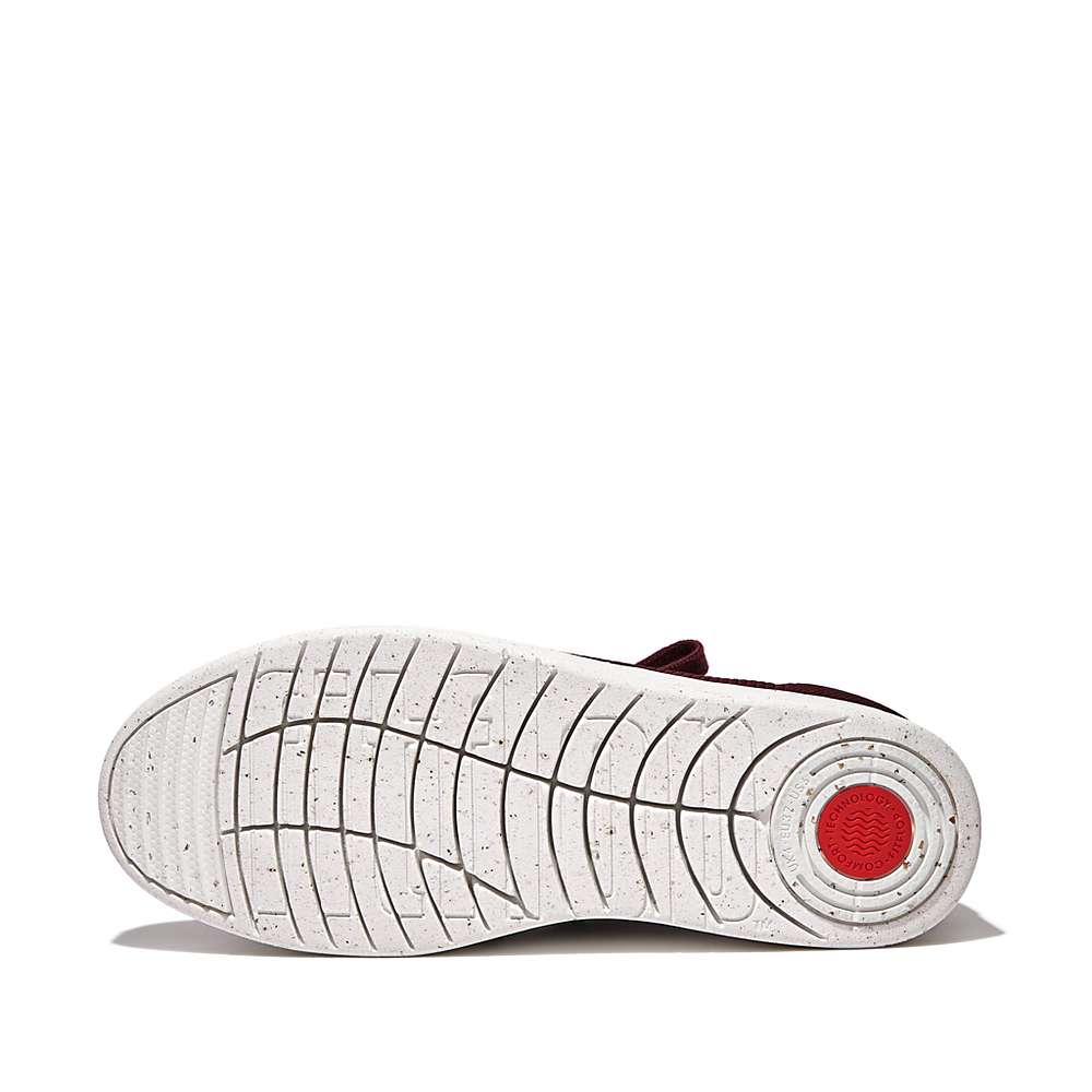 Buty Sportowe Fitflop RALLY E01 Multi-Knit Damskie Bordowe | Polska-93160