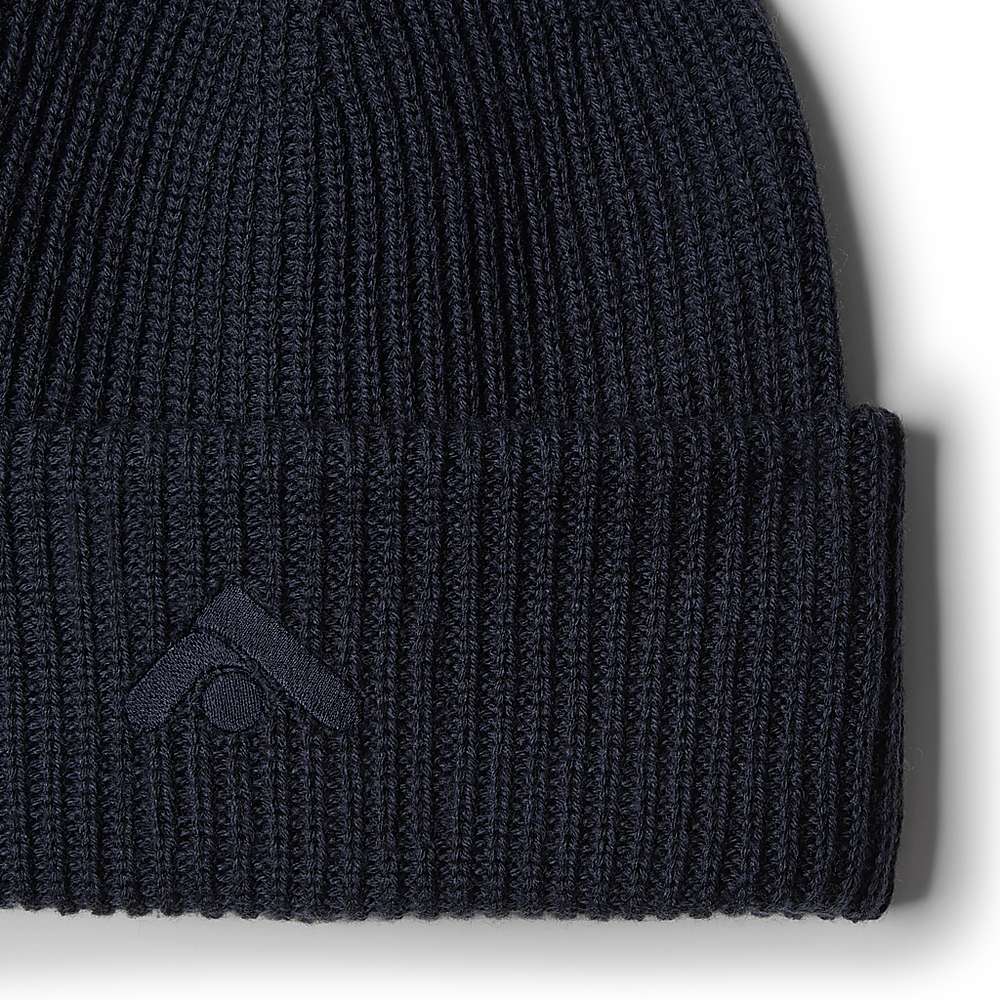 Czapki Beanie Fitflop BASIC THREADS Merino Wełna Knit Damskie Granatowe | Polska-57892