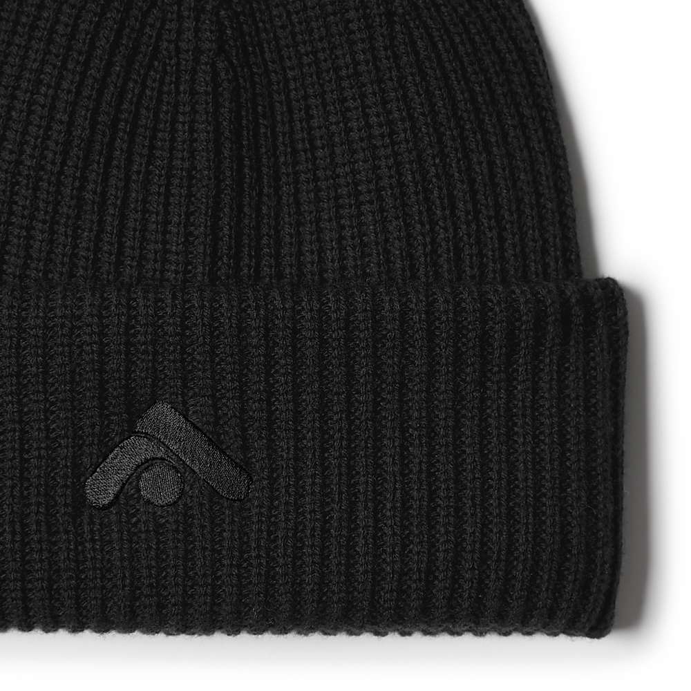 Czapki Beanie Fitflop BASIC THREADS Merino Wełna Knit Damskie Czarne | Polska-96572