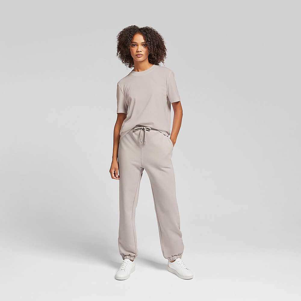 Koszulki Fitflop BASIC THREADS Crew Damskie Szare | Polska-38960