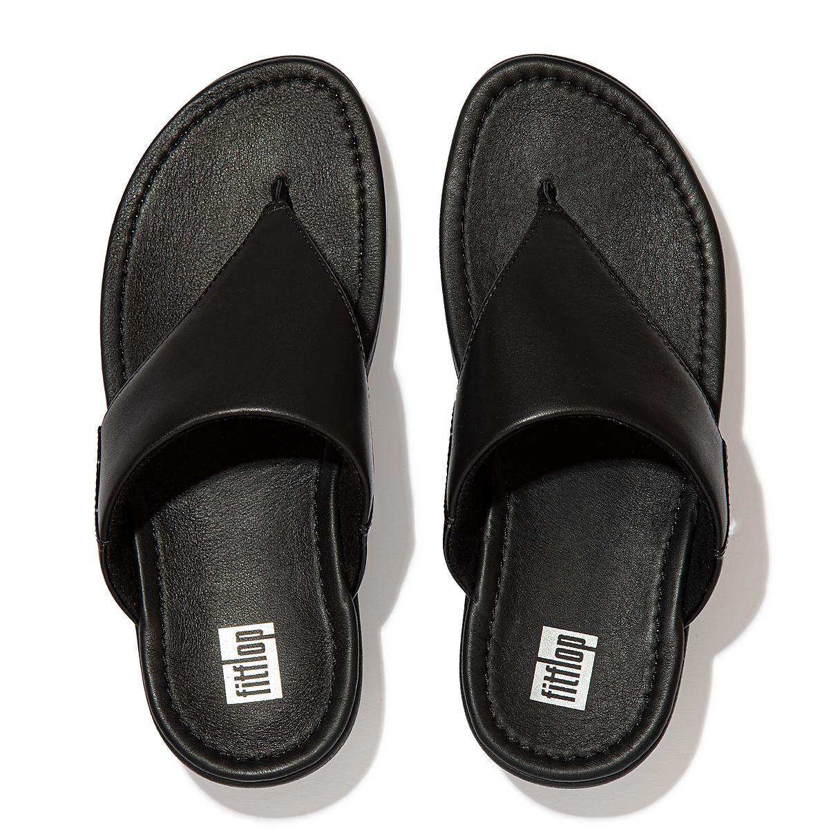 Sandały Fitflop MYLA Toe-Thongs Damskie Czarne | Polska-02583